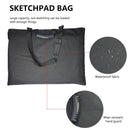 Art Portfolio Bag Waterproof 8K Nylon Portfolio Drawboard Case - A3 Size Newly