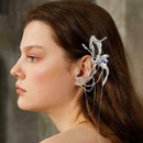 Elf Ear Cuffs Stud Hook Earrings Filigree Fairy Wrap Elven Ear Elvish O8Z8
