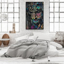 Canvas Painted Oil Paint By Numbers Priest DIY Wall Art Modern Bedroom Deco