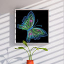 5D Diamond Painting Kit Butterfly Partial Special Shape Drill DIY Wall Art Cr