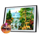 Full Round Drill Diamond Painting Kit Landscape Scenery Rhinestone Drawing