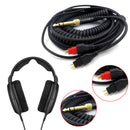 3.5mm 6.35mm Jack Splitter Stretchable Audio Cable for Sennheiser HD600 HD580