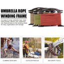 Outdoor Paracord Winder Fishing Line Cable Parachute Lanyard Ladder Spool Holder