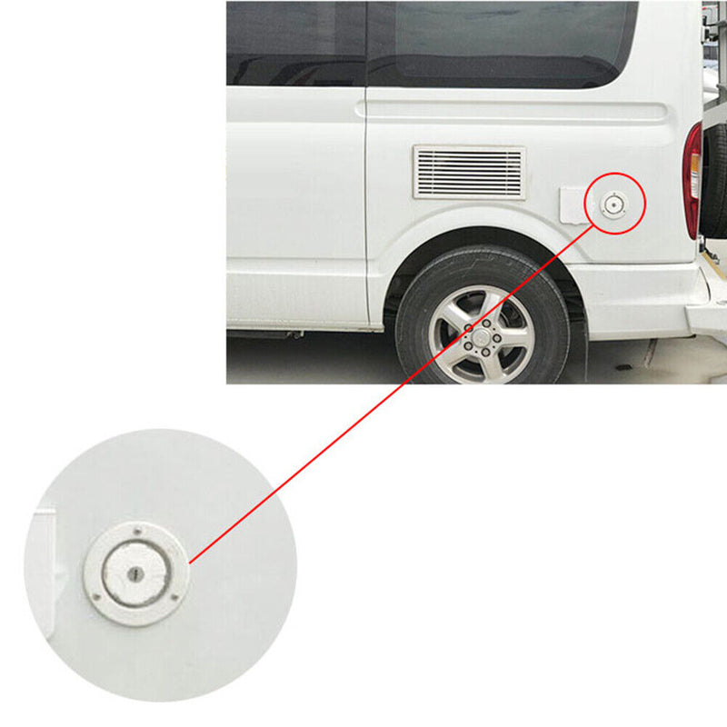 Gravity Fresh Water Fill Hatch Caravan Fillers Neck Trailer Tank Caps for C
