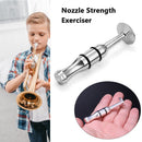 Stainless Steel Trumpet Mouth Strength Trainer Exerciser for Sax Practice P