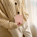 Women Wallets Napkin Tampon Bag Coin Purses Travel Cosmetic Bag (Pink*2)