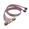 60cm 2 USB 2.0 Ports PC Computer Case Front Panel USB Audio Port Mic Headphone