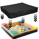 Waterproof Dust Cover Anti UV Sandbox Sandpit Shelter (Black 150x150cm)