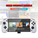 6-Axis Gyro Joystick for NS/NS OLED Dual Motor Vibration Joypad Replacement