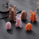 Accessories Lollipop Easter Cake Mold Silicone Chocolate Mould Candy Molds