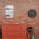 Retro Letter Rules Metal Plate Painting for Bar Pub Tin Plaques Wall Sign