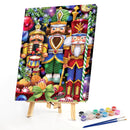 DIY Craft Nutcracker Oil Paint By Numbers Kits Canvas Picture Wall Art Cartoon