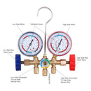 Manifold Gauge Set for R12 R22 R404A R134a Car Air Condition Refrigeration Tools