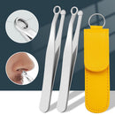 Steel Round-tipped Multifunction Nose Hair Clip Trimming Nose Hair Tweezers