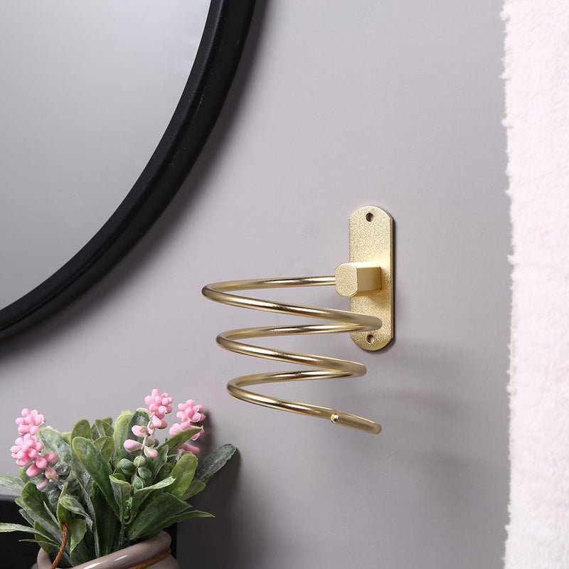 Hair Dryer Holder Hairdressing Blowers Bracket Wall Hanging Bathroom Accessories
