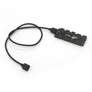 10 RGB Sync HUB Splitter Extension Cable for Motherboard RGB Fan (5V 3Pin) Newly