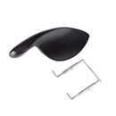 1pc Ebony Wood Fiddle Chin Rest Chinrest for 3/4 4/4 Violin Black Newly