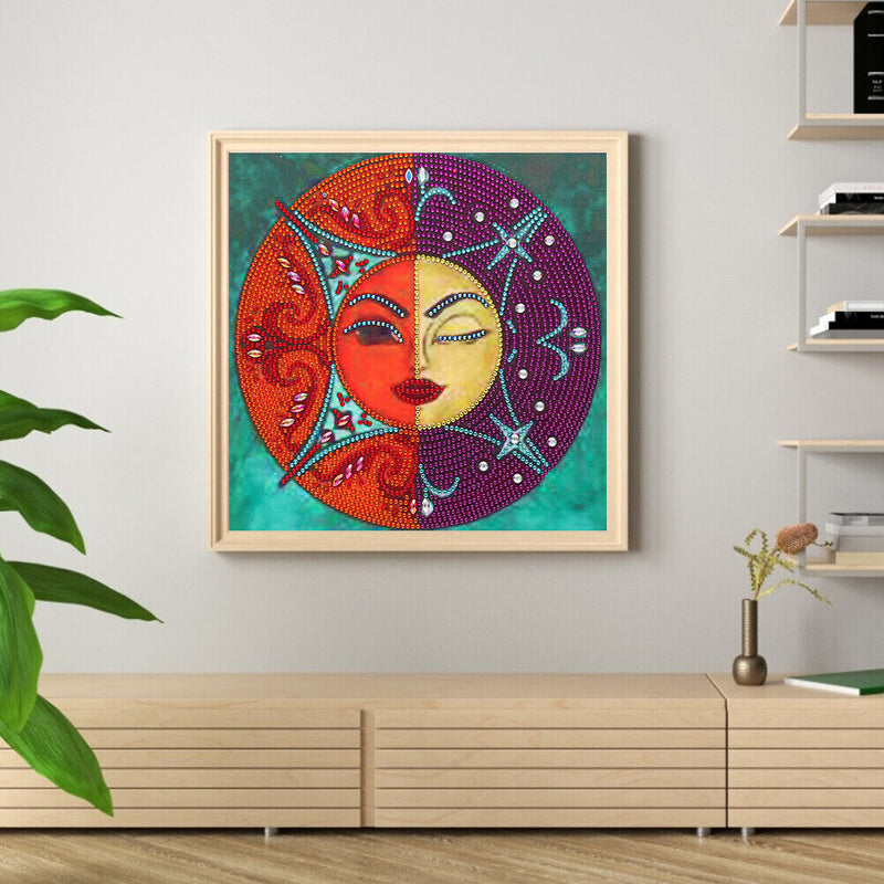 Part Drill Sun Goddess 5D Special Shaped DIY Diamond Painting Kit Ornaments Gift