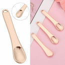 Cosmetic Spatula Makeup Skincare Mini Spoon Reusable Scoop Cosmetic Metal
