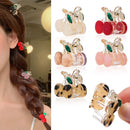 Clip Small Grabbing Clip Side Clip Cute Little Cherry Clip Fruit Cherry