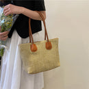 Large Capacity Straw Women Handbag Female Handwoven Summer Beach Totes Bags