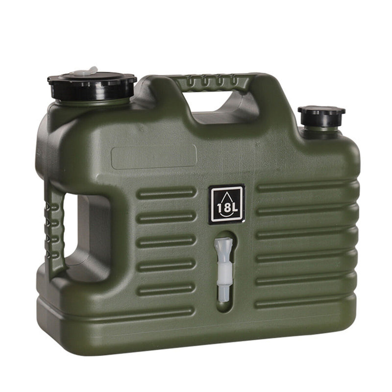 12/18L Water Container Emergency Reservoir with Spigot Water Canteen for Outdoor
