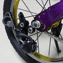 MUQZI Folding Bike Rear Derailleur Extender Frame Tail Hook Hanger (Black) Newly