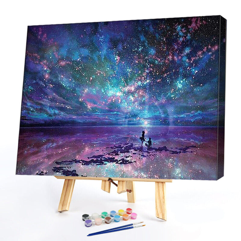 40x50cm Frameless Landscape DIY Oil Paint By Numbers Picture Living Room De