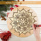DIY Writing Wedding Decor Round Wood Pieces Wood Circles Ornament Blank Plaque