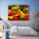 16x12 inch Full Round Diamond Painting Fruit Harvest Rhinestone Picture DIY Set