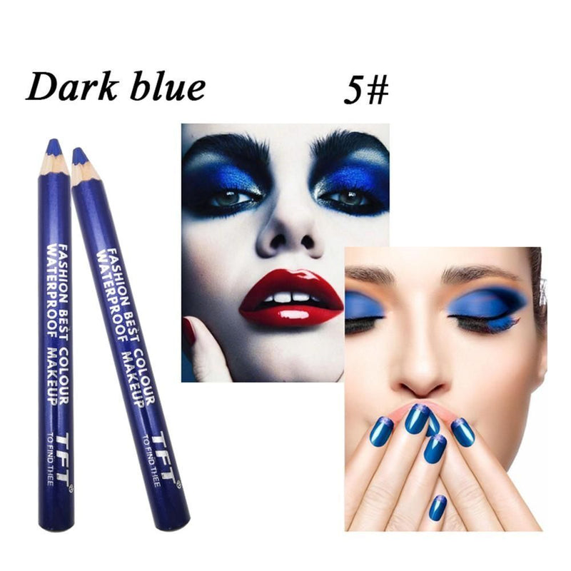 Eye Shadow&Liner Pen Highlighter Pigment Eyeliner Pencil with Sharpener
