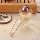 Reusable Stainless Steel Tea Strainer Infuser Tea Ball Filter with Handle Newly