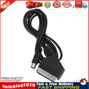 1.8m Length RGB/RGBS SCART OFC Adapter Cable for SEGA MD2 Game Console Newly