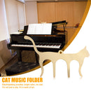 Metal Music Paper Sheet Note Folder Holder Music Book Instrument Storage Clips