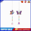 #A Crystal Wind Chime Light Catcher Diamond Prisms Pendant Window Hanging Orname