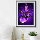 5D DIY Full Drill Diamond Painting Butterfly Embroidery Mosaic Craft Kits Dec