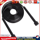 Speed Jump Rope Gym Sports Fitness Training Exercise Skipping Rope (Black) Newly