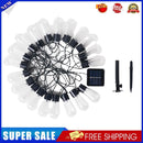 30LED Solar String Lights Bulb Retro Garland Christmas Yard Decor (6.5m)