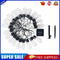 30LED Solar String Lights Bulb Retro Garland Christmas Yard Decor (6.5m)