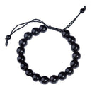 Lymphatic Drainage Black Obsidian Bracelet x 1 X2G7