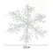 Occasitop Christmas tree ornaments, 5 cm, wood, for hanging, 10 pieces 22 cm