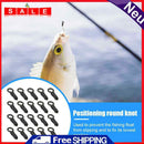 20pcs Fishing Back Clips Locking Tube Rubber Tubes Carp Tackle Accessories
