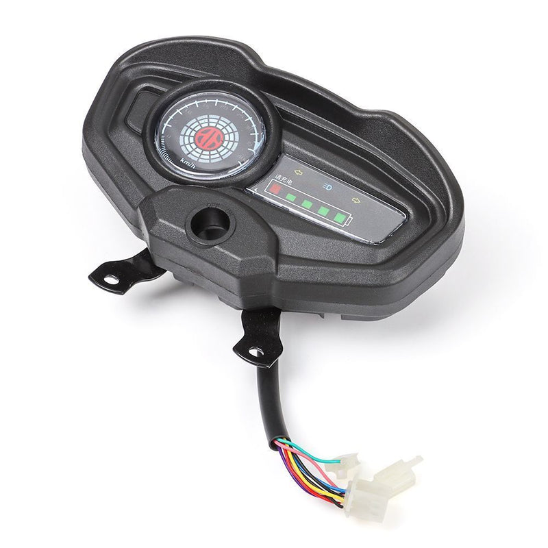 Electric Tricycle Accessories Speedometer LCD Display Indicator Battery Status