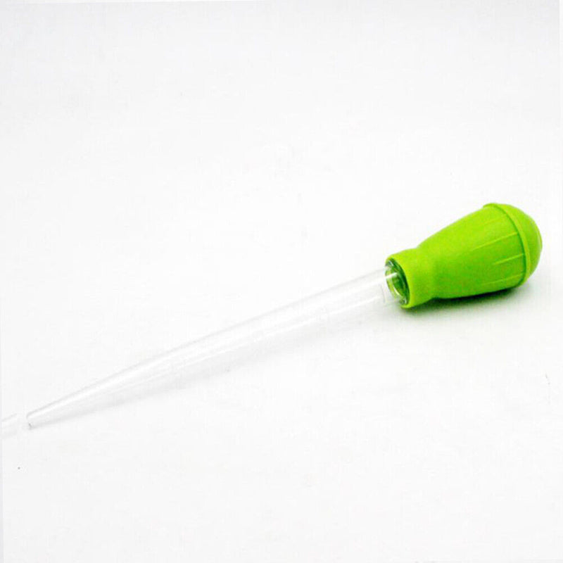 Manual Fish Tank Aquarium Feed Water Changer Mini Suction Pipe Tool (Green)