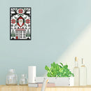 Santa Claus Partial Cross Stitch 14CT Cotton Thread Printed Embroidery Kits