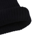Women Men Cap Solid Color Warm Hat Skullies Knitted Beanie Cap(Black)