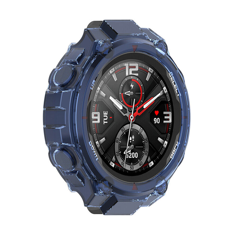 TPU Smart Watch Case Cover Shell Housing Guard Frame for Huami Amazfit T-Rex PRO