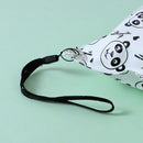 Clamshell Cosmetic Pouch Carrying Case Clean Wipes Container Wipe Bag