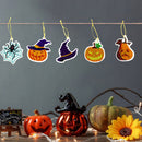 10pcs Halloween Decorative Diamond Painting During DIY Hanging Mosaic Ornaments