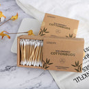 Double Head Ear Swab Nose Ears Cleaning Sticks Bamboo Cotton Swab Cotton Buds